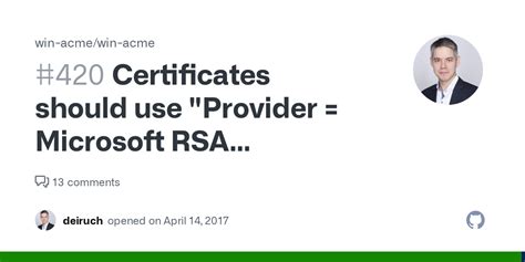 Microsoft rsa schannel